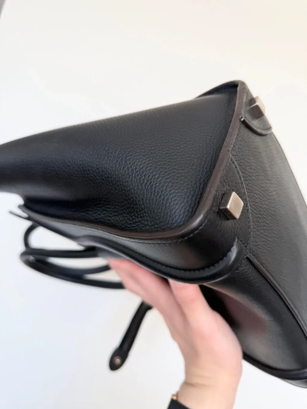 CELINE Black Micro Luggage Tote - Picture 13 of 16